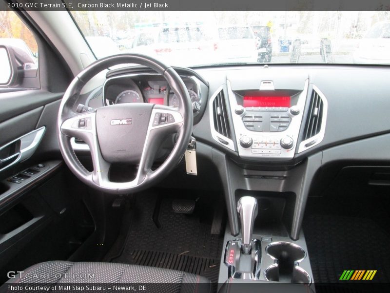 Carbon Black Metallic / Jet Black 2010 GMC Terrain SLE