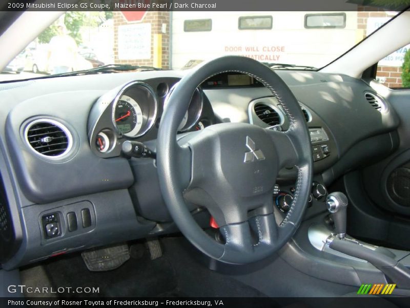 Maizen Blue Pearl / Dark Charcoal 2009 Mitsubishi Eclipse GS Coupe