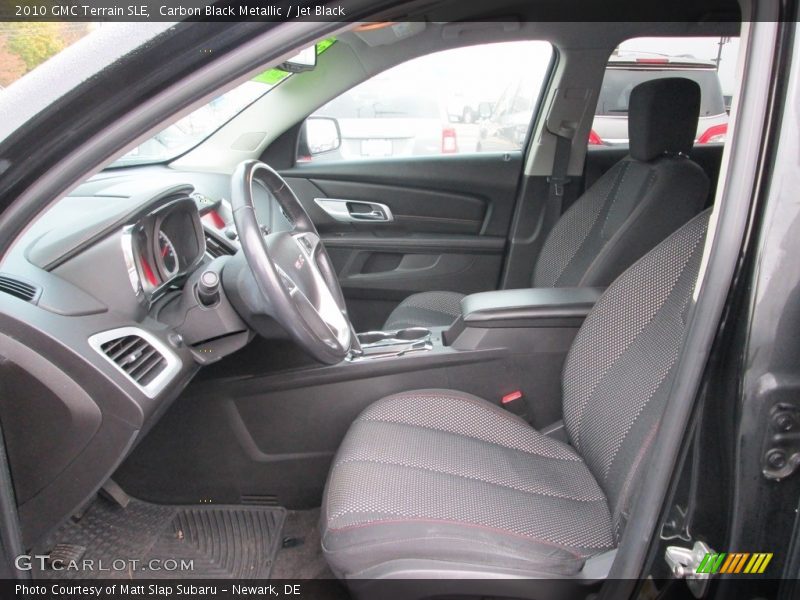 Carbon Black Metallic / Jet Black 2010 GMC Terrain SLE
