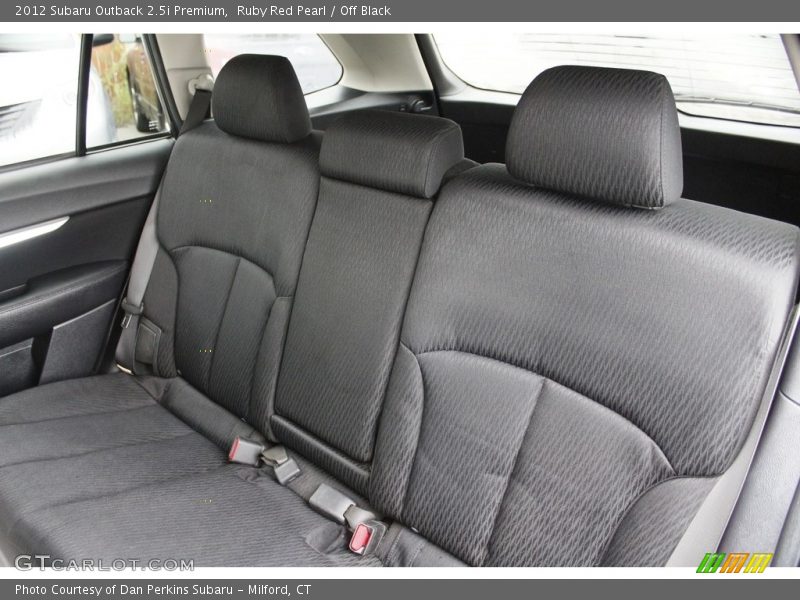 Ruby Red Pearl / Off Black 2012 Subaru Outback 2.5i Premium