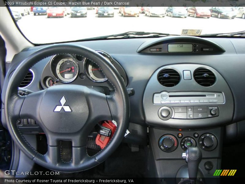 Maizen Blue Pearl / Dark Charcoal 2009 Mitsubishi Eclipse GS Coupe