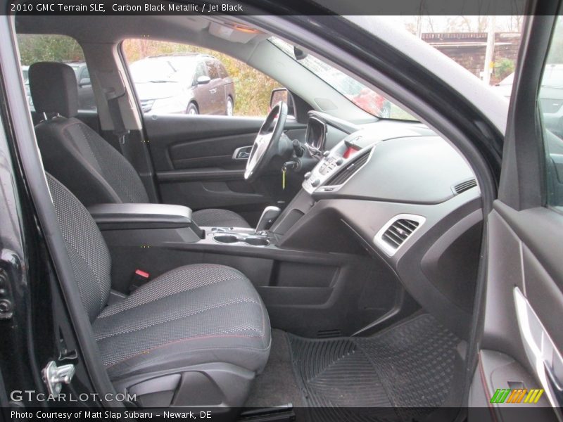 Carbon Black Metallic / Jet Black 2010 GMC Terrain SLE