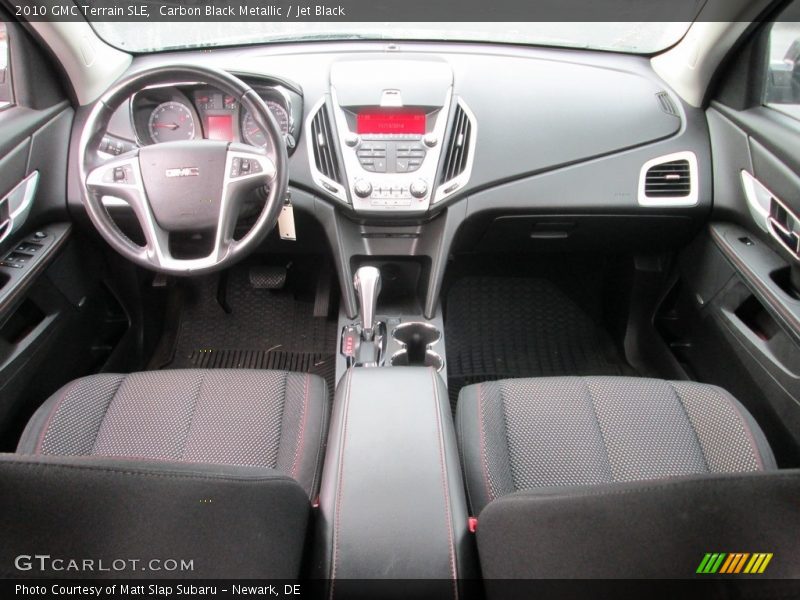Carbon Black Metallic / Jet Black 2010 GMC Terrain SLE