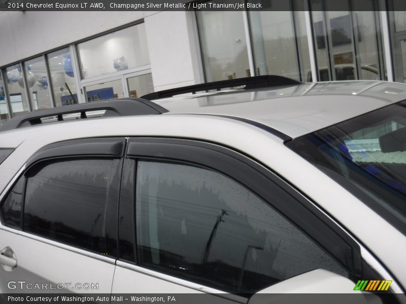Champagne Silver Metallic / Light Titanium/Jet Black 2014 Chevrolet Equinox LT AWD