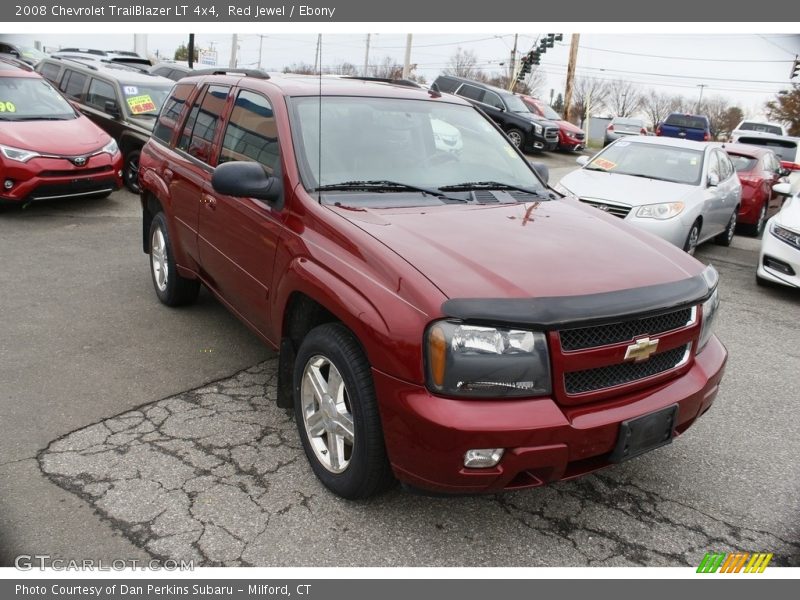 Red Jewel / Ebony 2008 Chevrolet TrailBlazer LT 4x4
