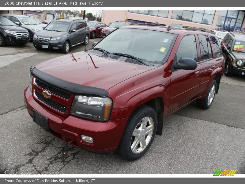 Red Jewel / Ebony 2008 Chevrolet TrailBlazer LT 4x4