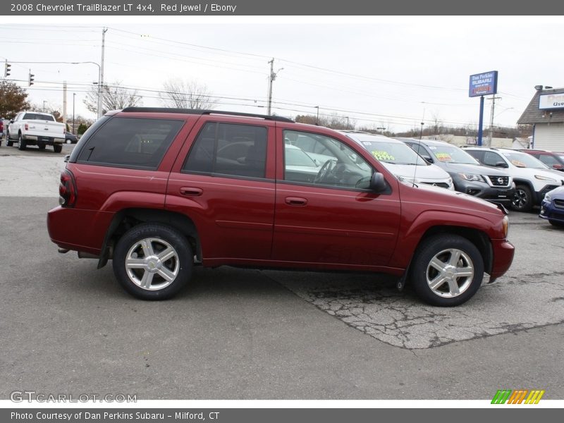 Red Jewel / Ebony 2008 Chevrolet TrailBlazer LT 4x4