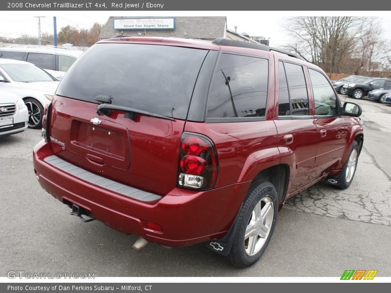 Red Jewel / Ebony 2008 Chevrolet TrailBlazer LT 4x4
