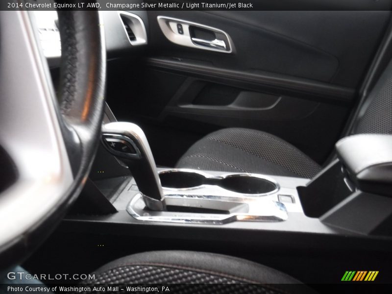 Champagne Silver Metallic / Light Titanium/Jet Black 2014 Chevrolet Equinox LT AWD