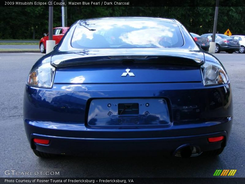 Maizen Blue Pearl / Dark Charcoal 2009 Mitsubishi Eclipse GS Coupe