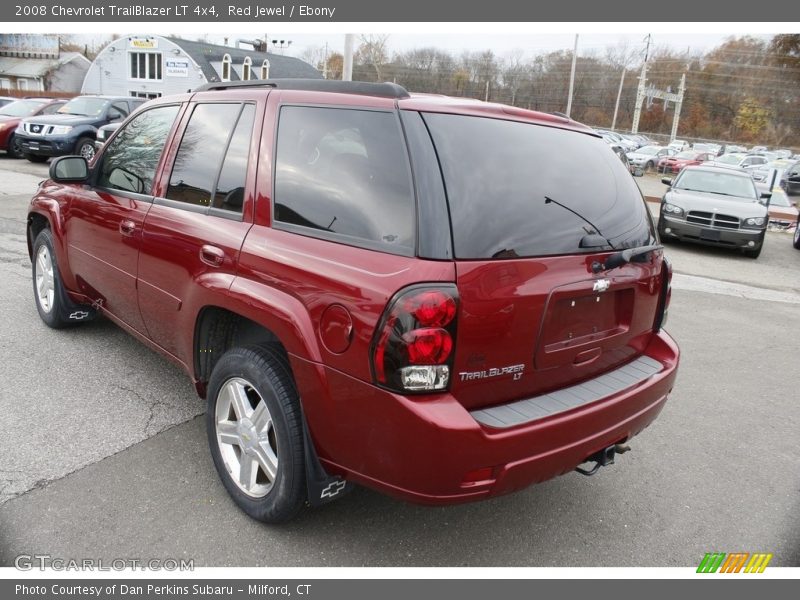 Red Jewel / Ebony 2008 Chevrolet TrailBlazer LT 4x4