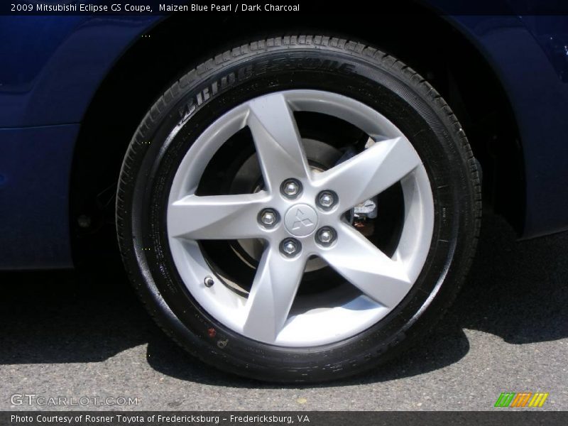 Maizen Blue Pearl / Dark Charcoal 2009 Mitsubishi Eclipse GS Coupe