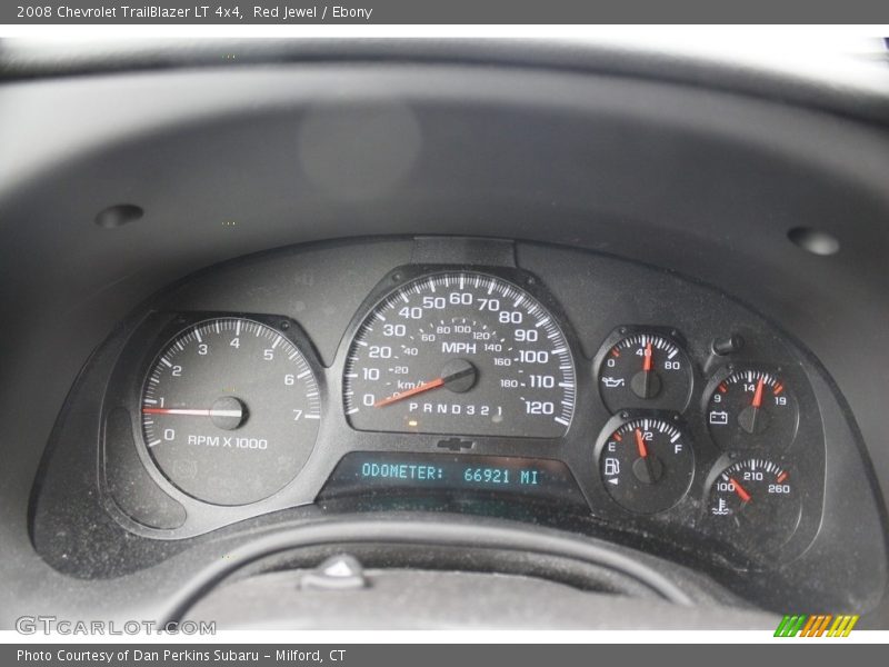 Red Jewel / Ebony 2008 Chevrolet TrailBlazer LT 4x4