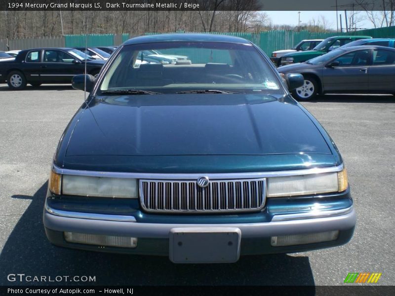 Dark Tourmaline Metallic / Beige 1994 Mercury Grand Marquis LS