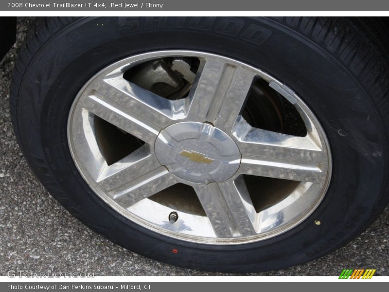 Red Jewel / Ebony 2008 Chevrolet TrailBlazer LT 4x4