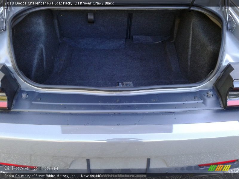 Destroyer Gray / Black 2018 Dodge Challenger R/T Scat Pack