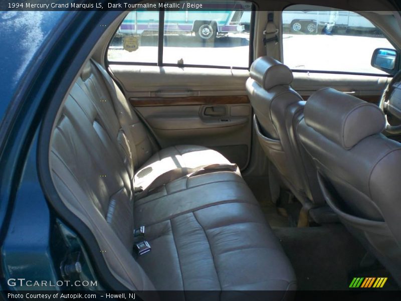Dark Tourmaline Metallic / Beige 1994 Mercury Grand Marquis LS