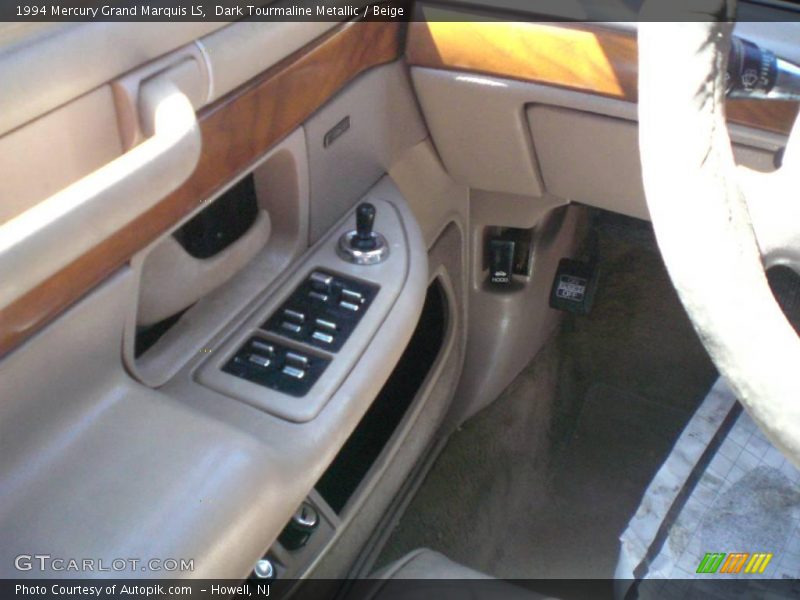 Dark Tourmaline Metallic / Beige 1994 Mercury Grand Marquis LS