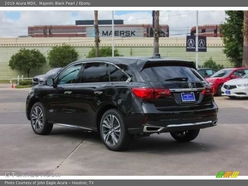 Majestic Black Pearl / Ebony 2019 Acura MDX