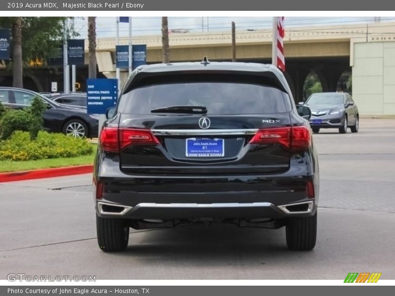 Majestic Black Pearl / Ebony 2019 Acura MDX