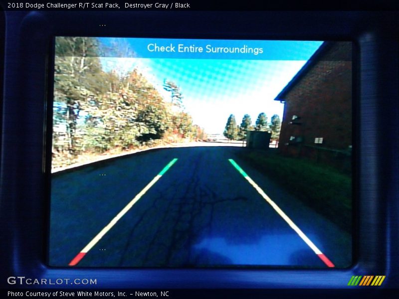 Destroyer Gray / Black 2018 Dodge Challenger R/T Scat Pack