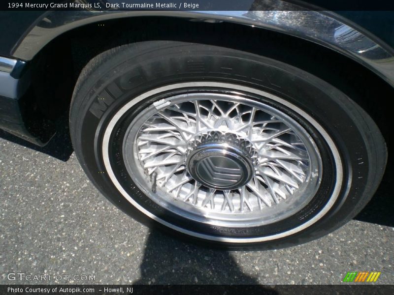 Dark Tourmaline Metallic / Beige 1994 Mercury Grand Marquis LS