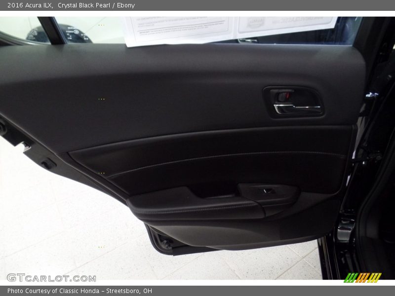 Crystal Black Pearl / Ebony 2016 Acura ILX