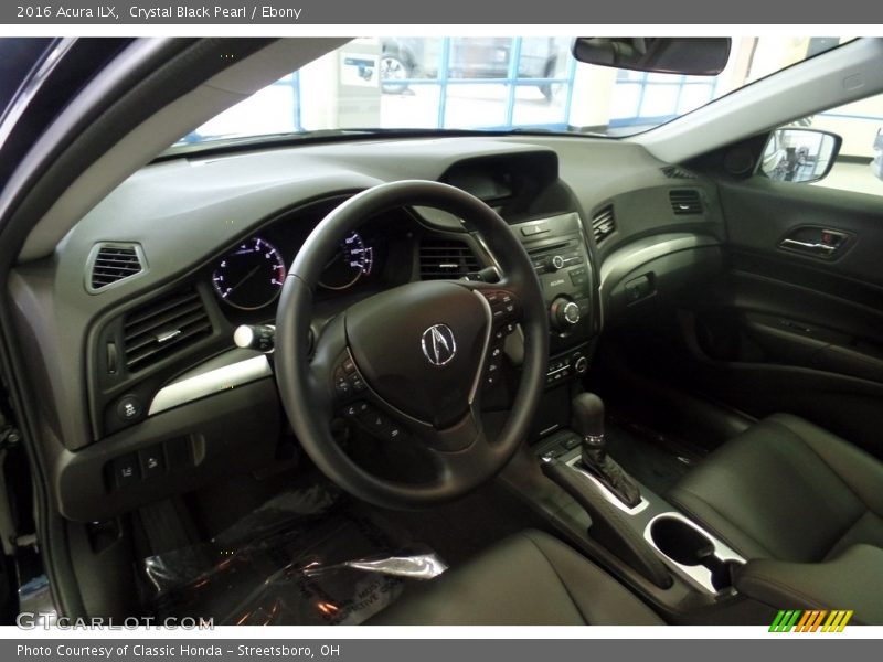 Crystal Black Pearl / Ebony 2016 Acura ILX