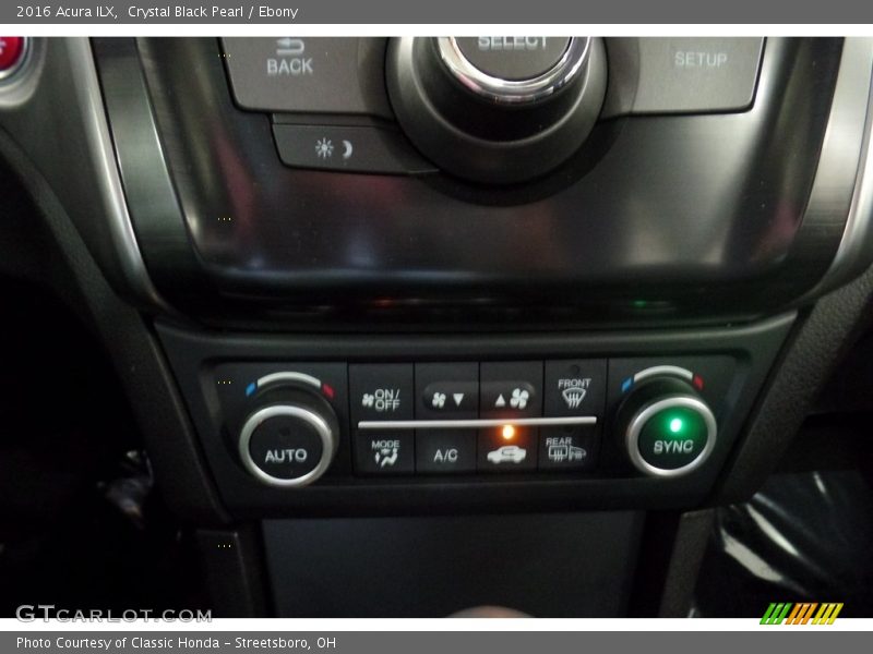 Crystal Black Pearl / Ebony 2016 Acura ILX