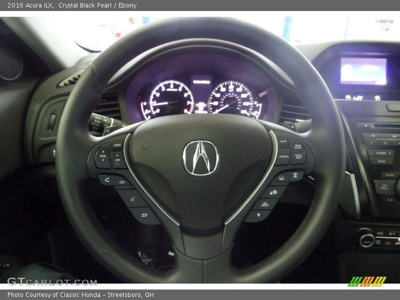 Crystal Black Pearl / Ebony 2016 Acura ILX