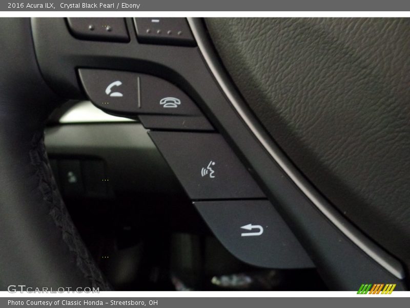 Crystal Black Pearl / Ebony 2016 Acura ILX