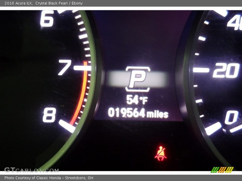 Crystal Black Pearl / Ebony 2016 Acura ILX