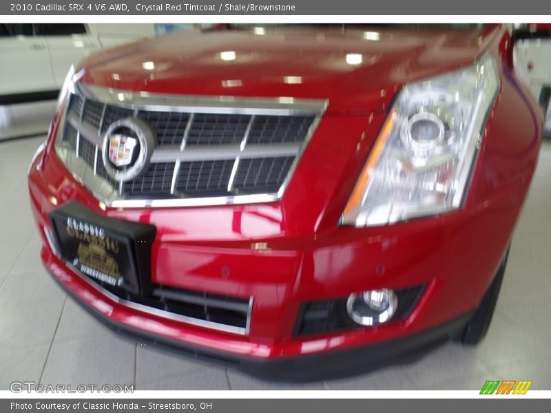 Crystal Red Tintcoat / Shale/Brownstone 2010 Cadillac SRX 4 V6 AWD