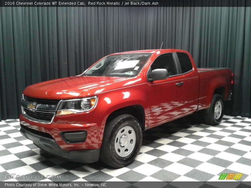 Red Rock Metallic / Jet Black/Dark Ash 2016 Chevrolet Colorado WT Extended Cab