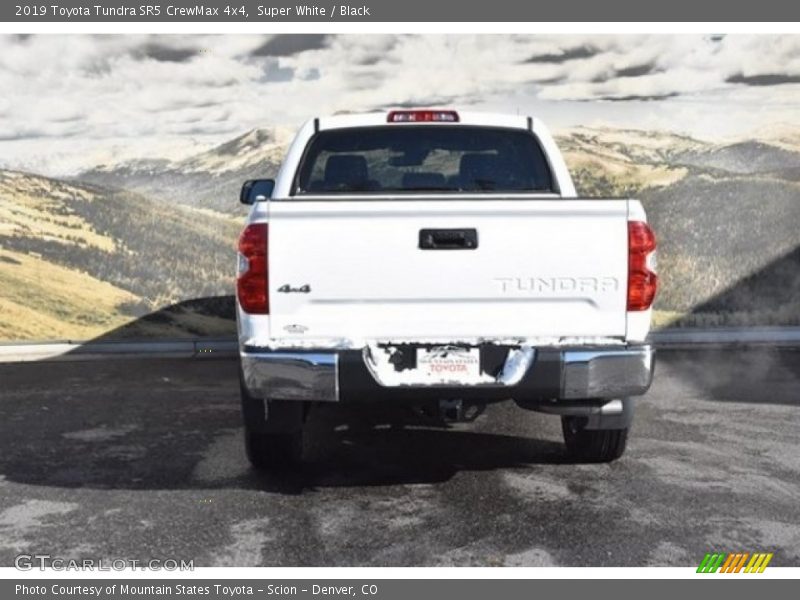 Super White / Black 2019 Toyota Tundra SR5 CrewMax 4x4
