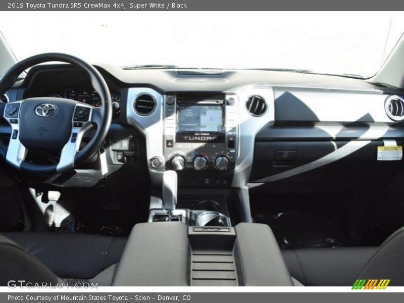 Super White / Black 2019 Toyota Tundra SR5 CrewMax 4x4