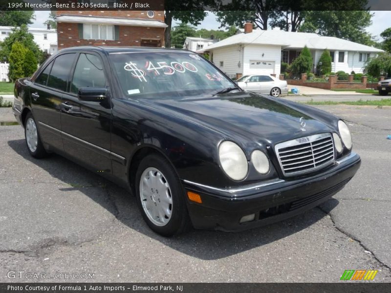 Black / Black 1996 Mercedes-Benz E 320 Sedan