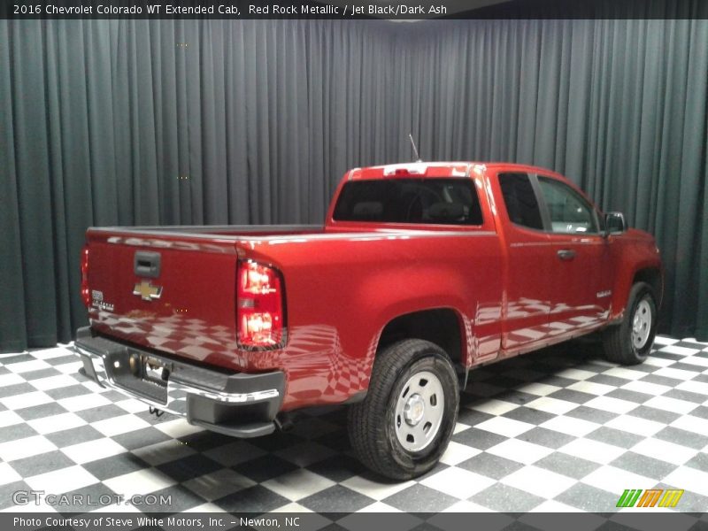 Red Rock Metallic / Jet Black/Dark Ash 2016 Chevrolet Colorado WT Extended Cab