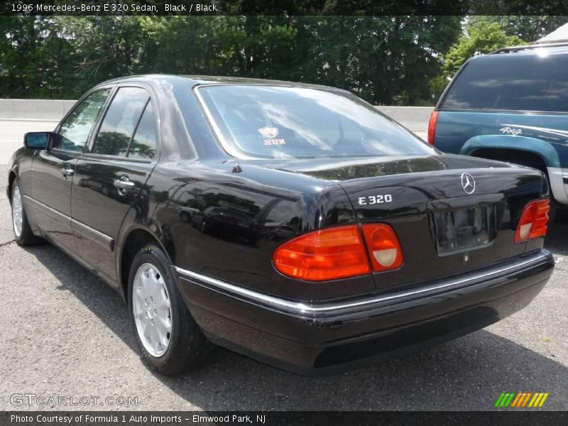 Black / Black 1996 Mercedes-Benz E 320 Sedan