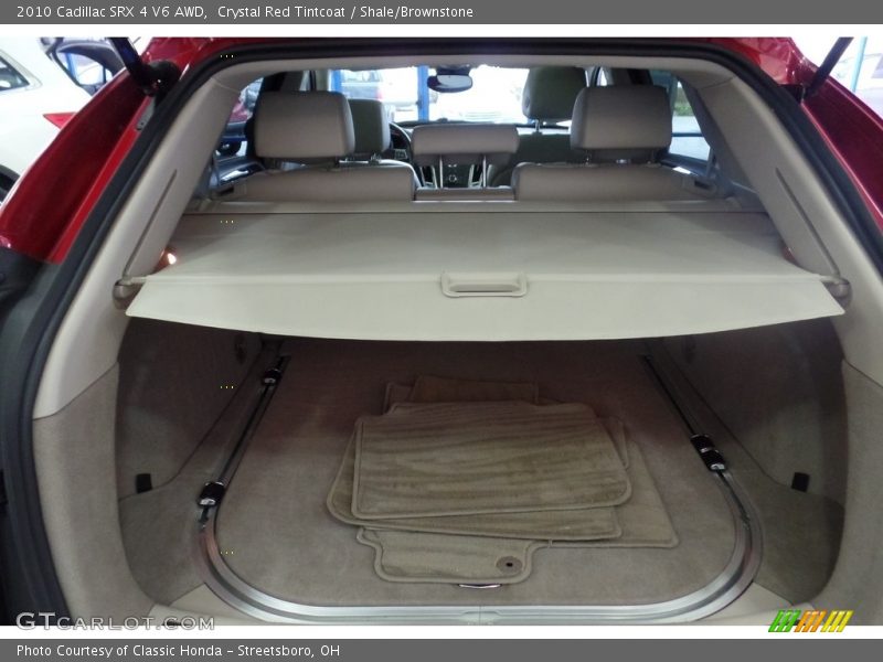 Crystal Red Tintcoat / Shale/Brownstone 2010 Cadillac SRX 4 V6 AWD