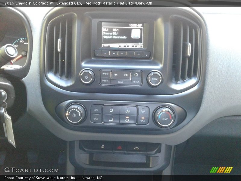 Red Rock Metallic / Jet Black/Dark Ash 2016 Chevrolet Colorado WT Extended Cab