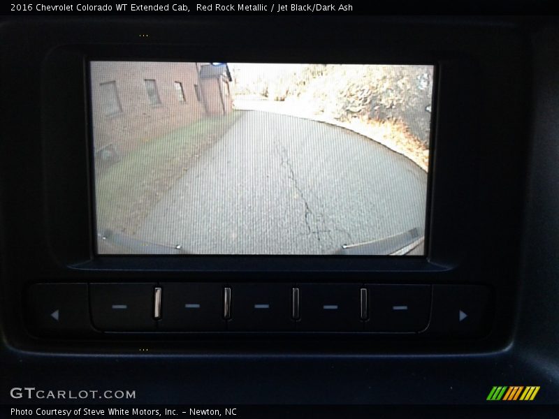 Red Rock Metallic / Jet Black/Dark Ash 2016 Chevrolet Colorado WT Extended Cab