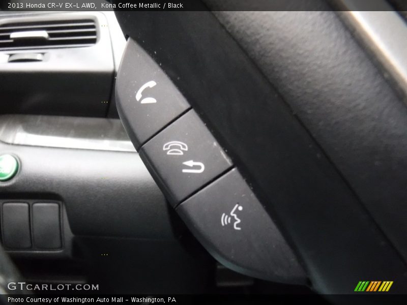 Kona Coffee Metallic / Black 2013 Honda CR-V EX-L AWD