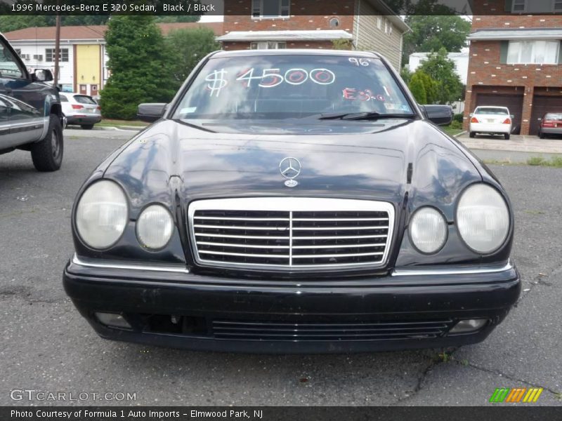 Black / Black 1996 Mercedes-Benz E 320 Sedan