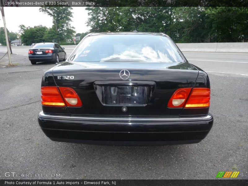 Black / Black 1996 Mercedes-Benz E 320 Sedan