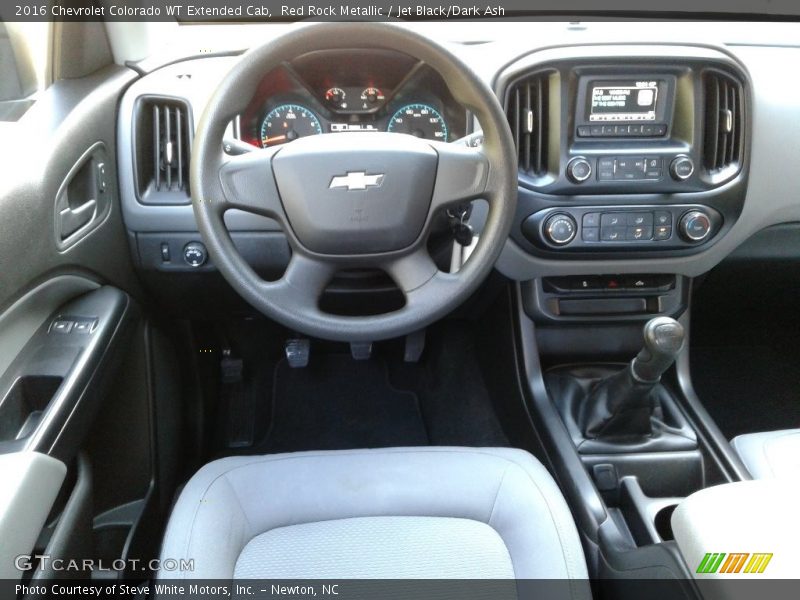 Red Rock Metallic / Jet Black/Dark Ash 2016 Chevrolet Colorado WT Extended Cab