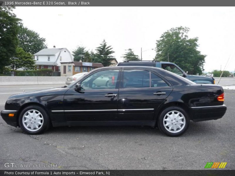 Black / Black 1996 Mercedes-Benz E 320 Sedan