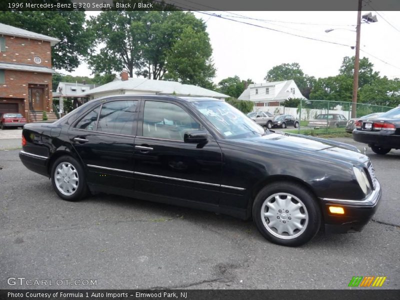 Black / Black 1996 Mercedes-Benz E 320 Sedan