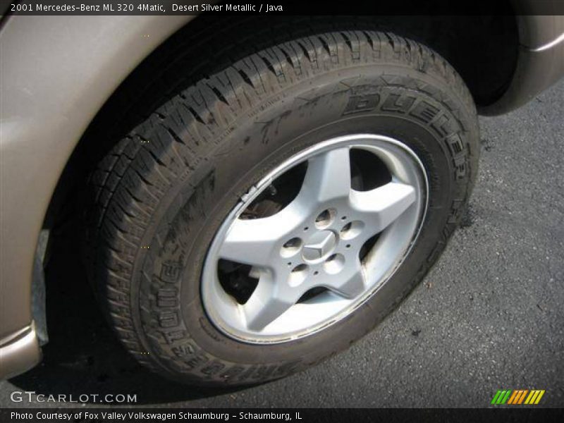Desert Silver Metallic / Java 2001 Mercedes-Benz ML 320 4Matic