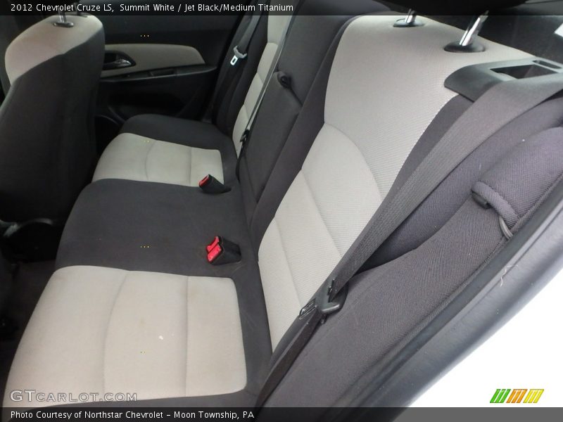 Summit White / Jet Black/Medium Titanium 2012 Chevrolet Cruze LS
